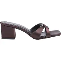 Trendyol Sapato aberto chocolate