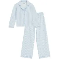 We fashion Pijama azul claro / branco