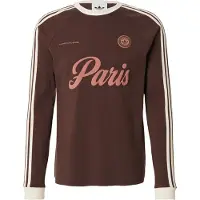 Adidas Originals Camisa 'PARIS' castanho / salmão / branco