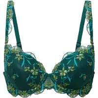 Lingadore Soutien verde escuro / mistura de cores