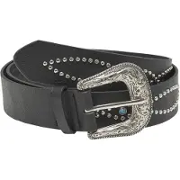 Urban Classics Cintos 'Western Rivet' preto / prata