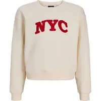 JJXX Sweatshirt 'JXTATUM' vermelho / branco