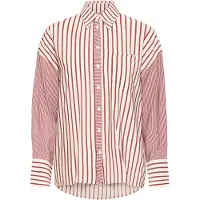 Ichi Blusa 'IHLOURI' amarelo claro / púrpura