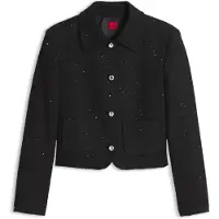 HUGO Blazer 'Agesina' mosqueado preto