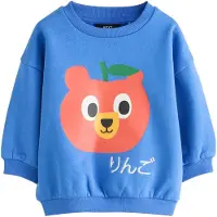 Next Sweatshirt azul / coral / preto / branco