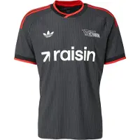 Adidas Camisa funcionais 'UNB' grafite / vermelho sangue / preto / branco