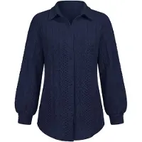 Usha Camisa azul