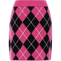 MyMo ROCKS Saia rosa / preto / branco