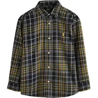 Next Camisa creme / navy / amarelo