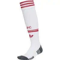 Adidas Meias de desporto 'Liverpool FC 26/27' acinzentado / vermelho escuro / branco