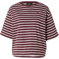 Monari Camisa bordeaux / branco