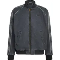 Adidas Originals Casaco meia-estação 'SST' cinzento / preto / preto denim