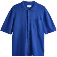 Next Casaco de malha azul