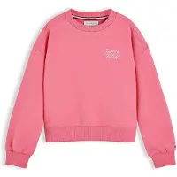 Tommy Hilfiger Sweatshirt rosa claro / branco