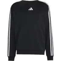 Adidas Sweatshirt de desporto 'Essentials' preto / branco
