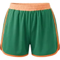 MyMo Pop Calças verde / laranja