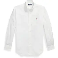 Ralph Lauren Camisa conhaque / branco