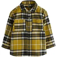 Next Camisa amarelo / preto / branco
