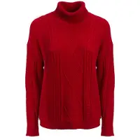 Influencer Pullover vermelho
