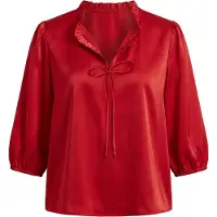 Faina Blusa vermelho