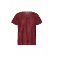 Soyaconcept Top ' SC-KIRIT ' vermelho sangue