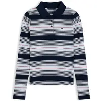 Tommy Hilfiger Camisa navy / azul claro / vermelho fogo