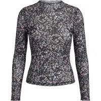 Usha Blusa mistura de cores / preto