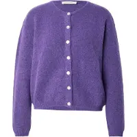 American vintage Casaco de malha 'VITOW' azul-violeta
