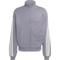 Adidas Casaco de treino em moletão marfim / branco