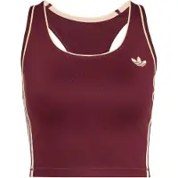 Adidas Top desportivo ecru / borgonha