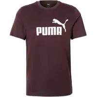 Puma Camisa funcionais 'Ess No. 1' chocolate / branco