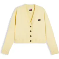 Tommy Hilfiger Casaco de malha amarelo claro