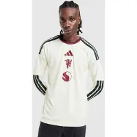 Adidas Camisola de futebol 'Manchester United 26/27' marfim / carmesim / preto