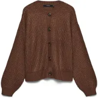 Vero Moda Casaco de malha 'VMLea' castanho