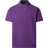Hackett London para homem. HM5600241 Polo Logo lilás (XL), Casual, Algodão, Manga curta