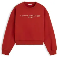 Tommy Hilfiger Sweatshirt vermelho / branco