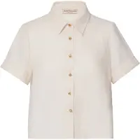 Anse Victorin Blusa 'Sarah Linen' creme