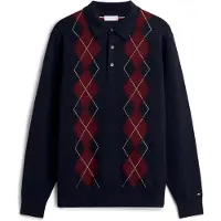Tommy Hilfiger Pullover navy / vermelho escuro