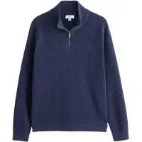 Next Pullover 'Essential' azul escuro