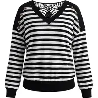 Faina Camisa preto / branco