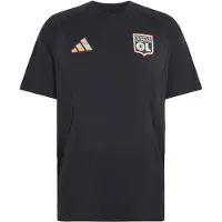Adidas Camisa funcionais 'Olympique Lyonnais Tiro' laranja / preto / branco