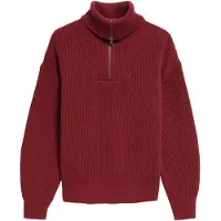 Armedangels Pullover 'Vanise' vermelho escuro