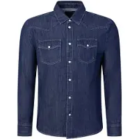 Karl Lagerfeld Camisa azul escuro