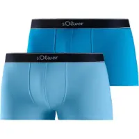 s.Oliver Boxers azul / preto / branco