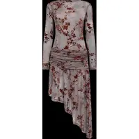 Desigual Vestido borgonha / vermelho rubi