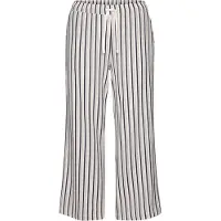 s.Oliver Calças de pijama bege / navy / branco natural