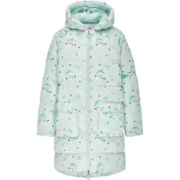 Mymo Sobretudo de inverno aqua / mistura de cores
