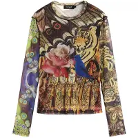 Desigual Camisa 'M. C. Lacroix' mistura de cores