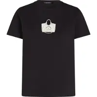 Karl Lagerfeld Camisa creme / preto