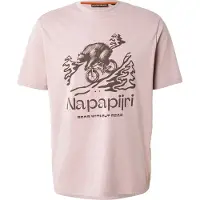 Napapijri Camisa chocolate / rosé